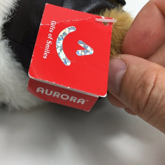 Aurora Smithsonian Institution Aviator Teddy Bear Brown Stuffed Animal 10" Fly - Picture 9 of 12